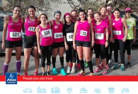 Atlas Healthcare sponsors the Ladies Running Club