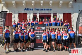 Atlas supports ALIVE Charity Foundation cyclists