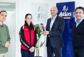 Lijana Sultana wins the Atlas Youth Athlete of the Month Award for October